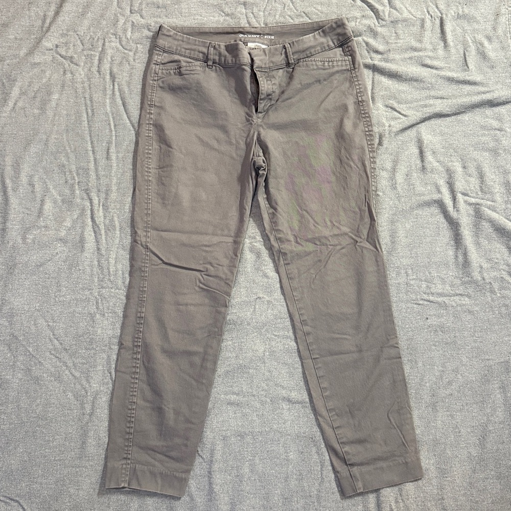 Old Navy Pixie Light Gray Pants